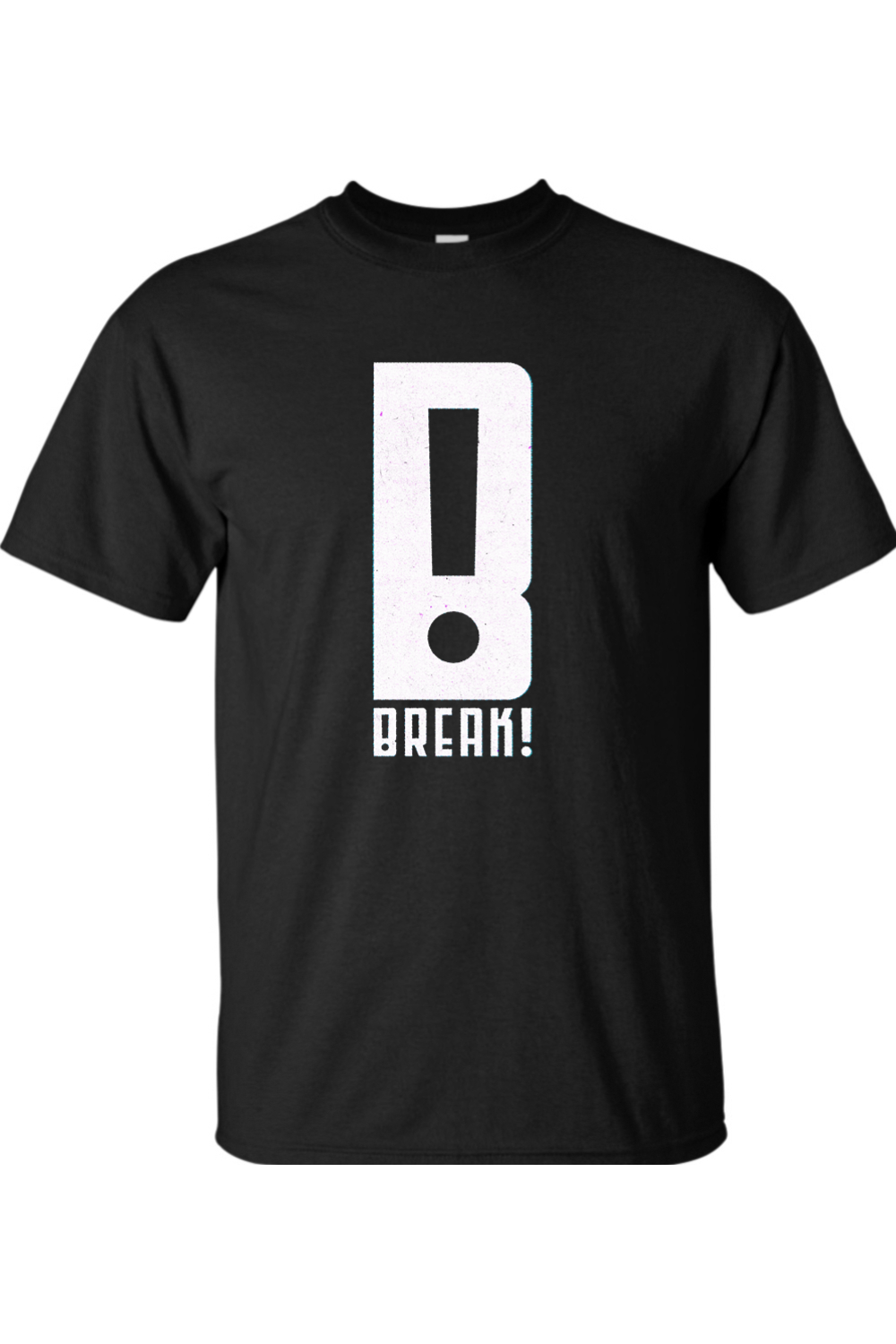 Break! - Exclamation Shirt - Black