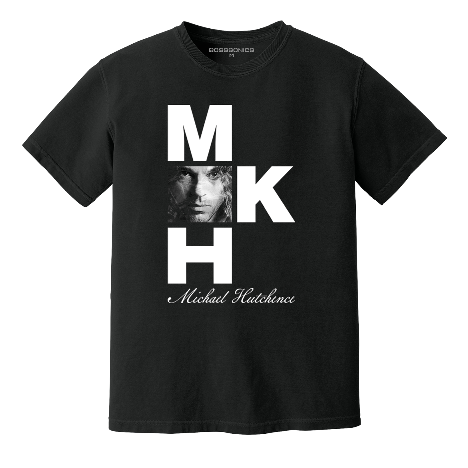 Michael Hutchence - Square T-Shirt - Black